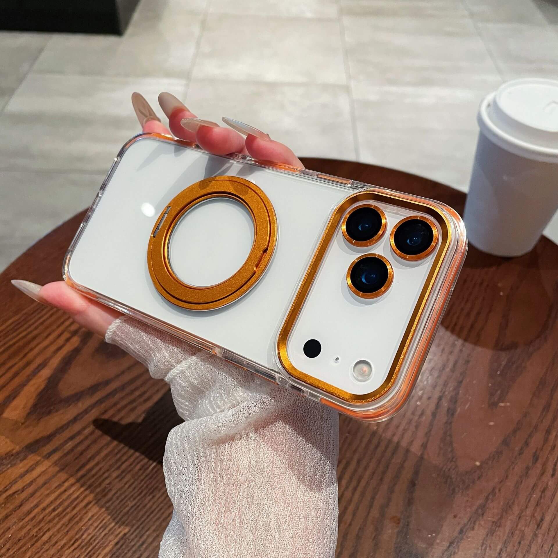 360° 旋轉Magsafe防摔手機殼