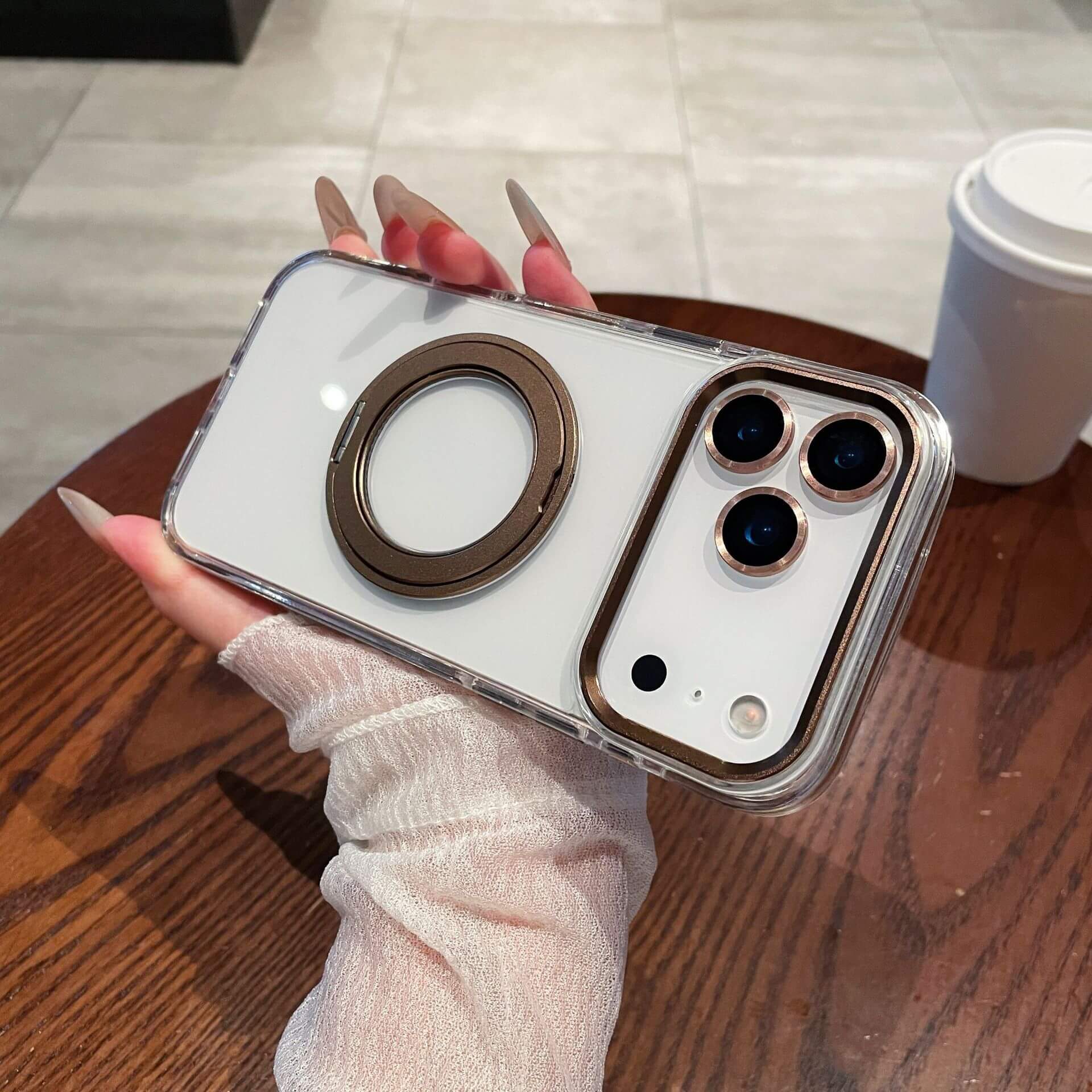 360° 旋轉Magsafe防摔手機殼